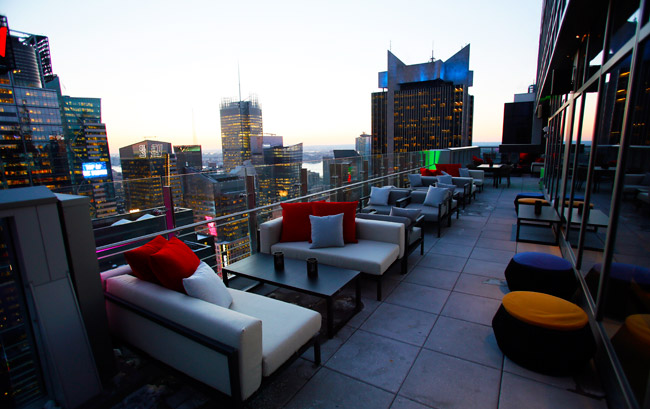 The Hyatt in Time Square Offers High Times at the Rooftop Bar 54