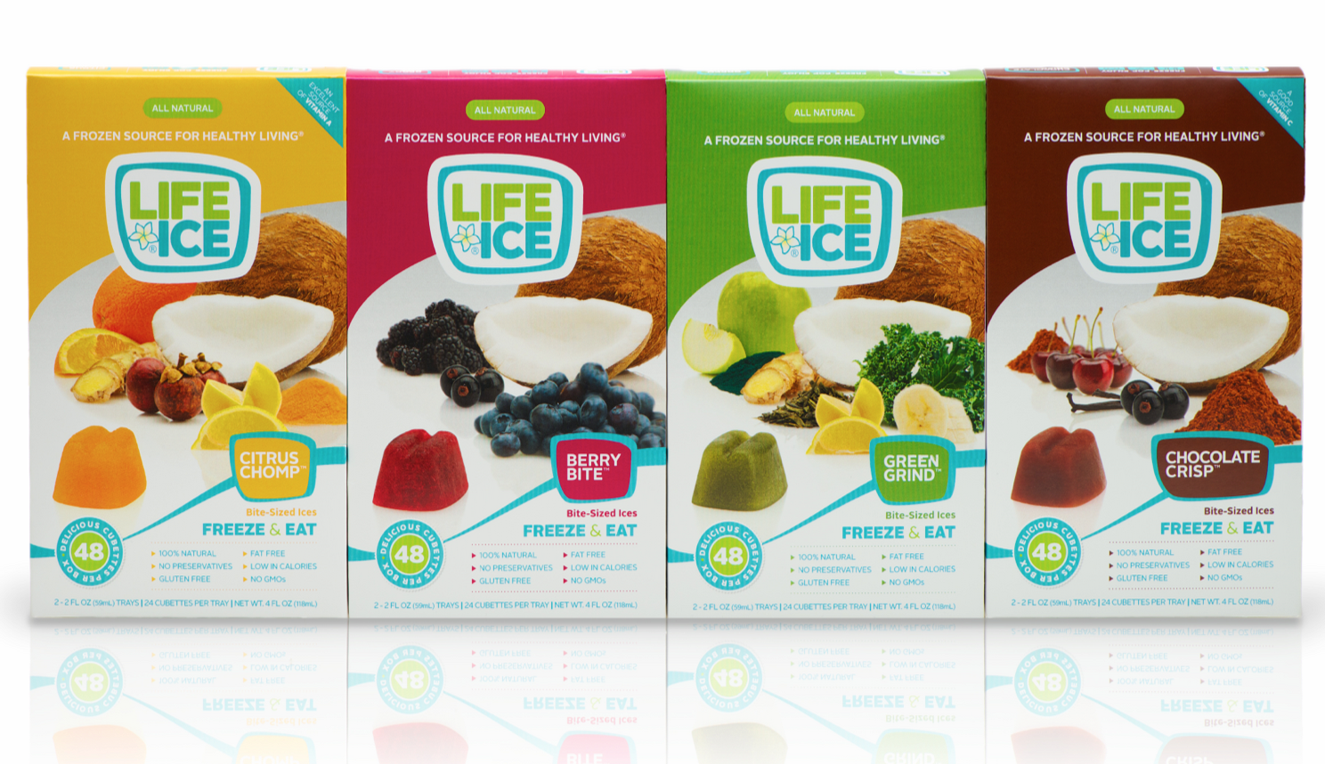 LifeIce, The New Frozen Healthy Snack Alternative
