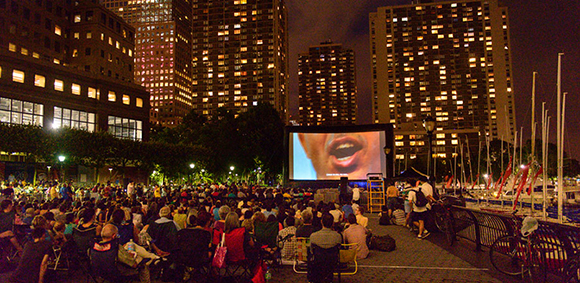 Summertime Outdoor Film Screenings in Lower Manhattan