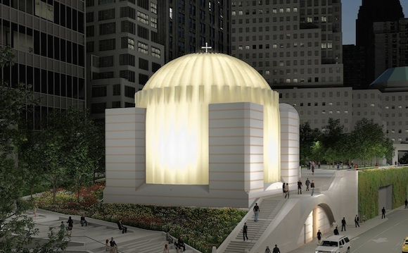 Groundbreaking Ceremony For Greek Orthodox Church Near WTC