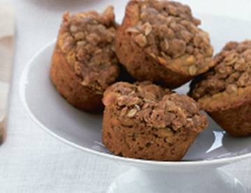 Healthy Comfort Food: Terry’s Apple-Oatmeal Muffins