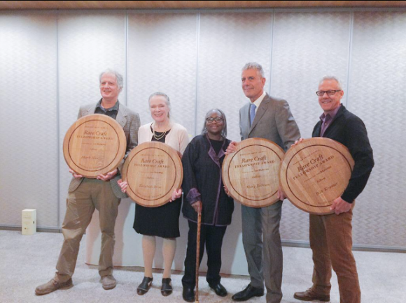 Anthony Bourdain, The Balvenie Celebrate Fellows at American Craft Council Rare Craft Fellowship Awards