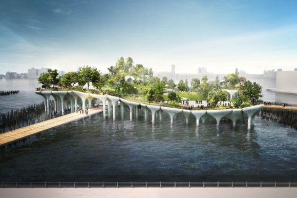 Hudson River Park Trust Approves of New Park at Pier 55