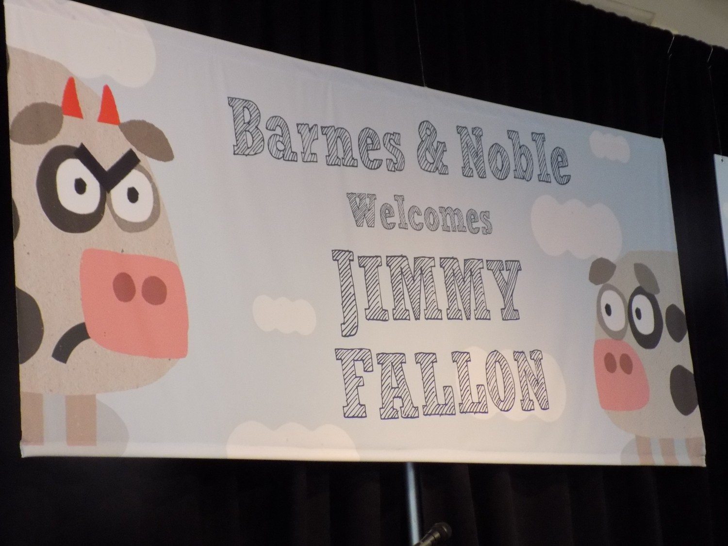 Jimmy Fallon Book Signing