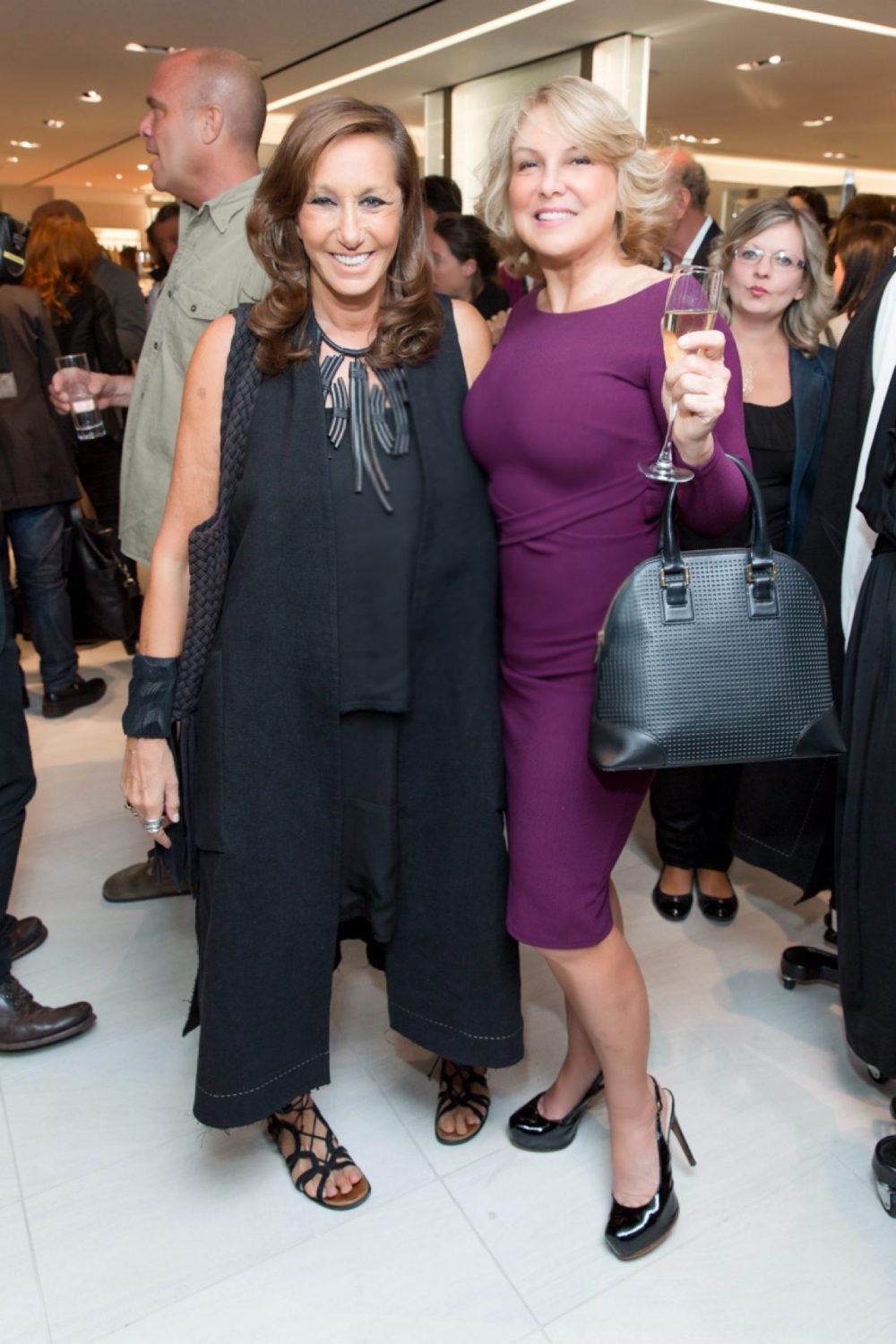 Donna Karan and Linda Fargo Host Cocktail Party for the Opening of Urban Zen Shop