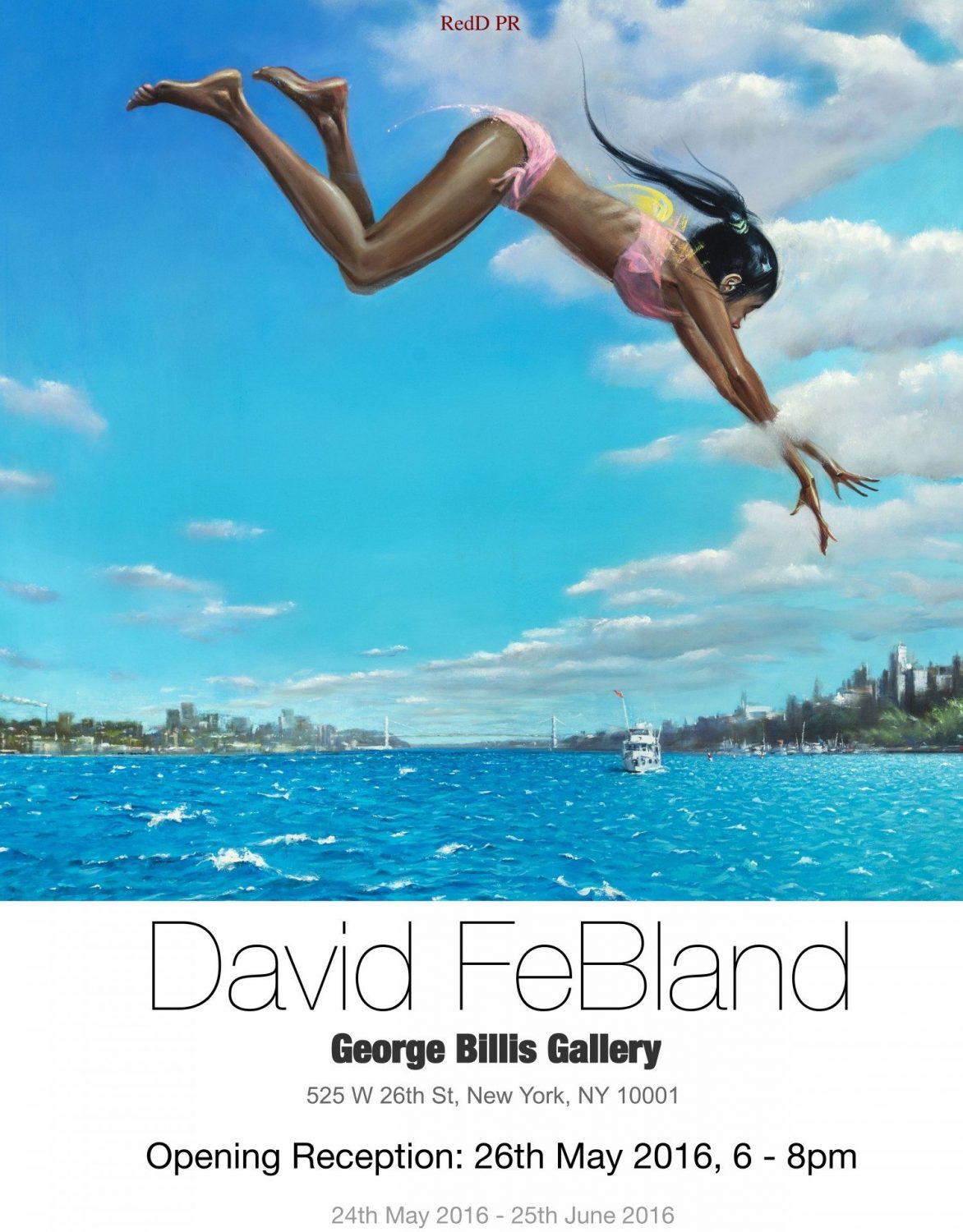 Artist David FeBland To Be Featured At The George Billis Gallery Through Jun. 25