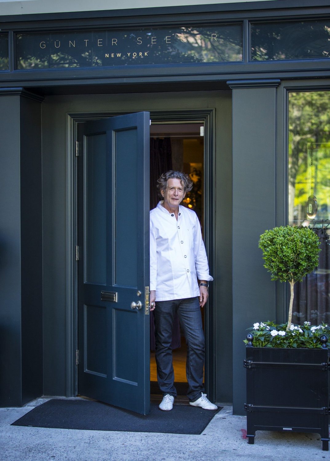 Chef Günter Seeger on the new Günter Seeger NY, why the restaurant looks like a home, and more