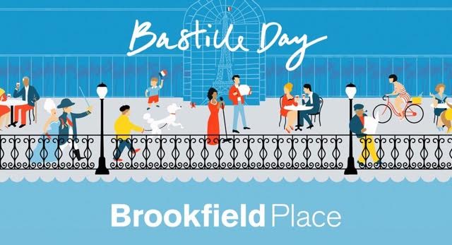 Brookfield Place to hold Bastille Day event on Jul. 16