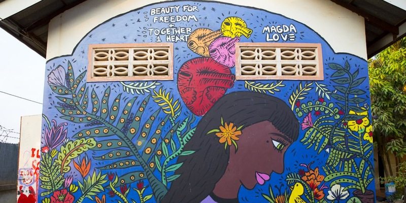 Artist Magda Love & together1heart Partner For “Love Is A Human Right” In the Seaport District