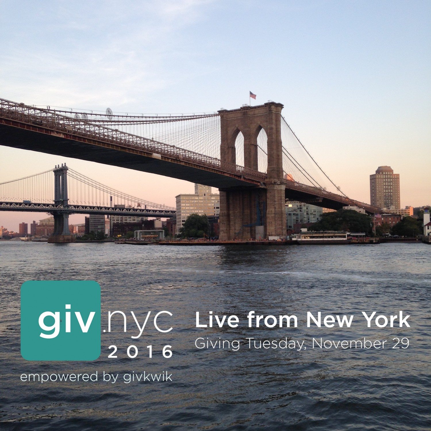 Givkwik to host its annual #GivingTuesday event, GIV.NYC 2016, on Nov. 29