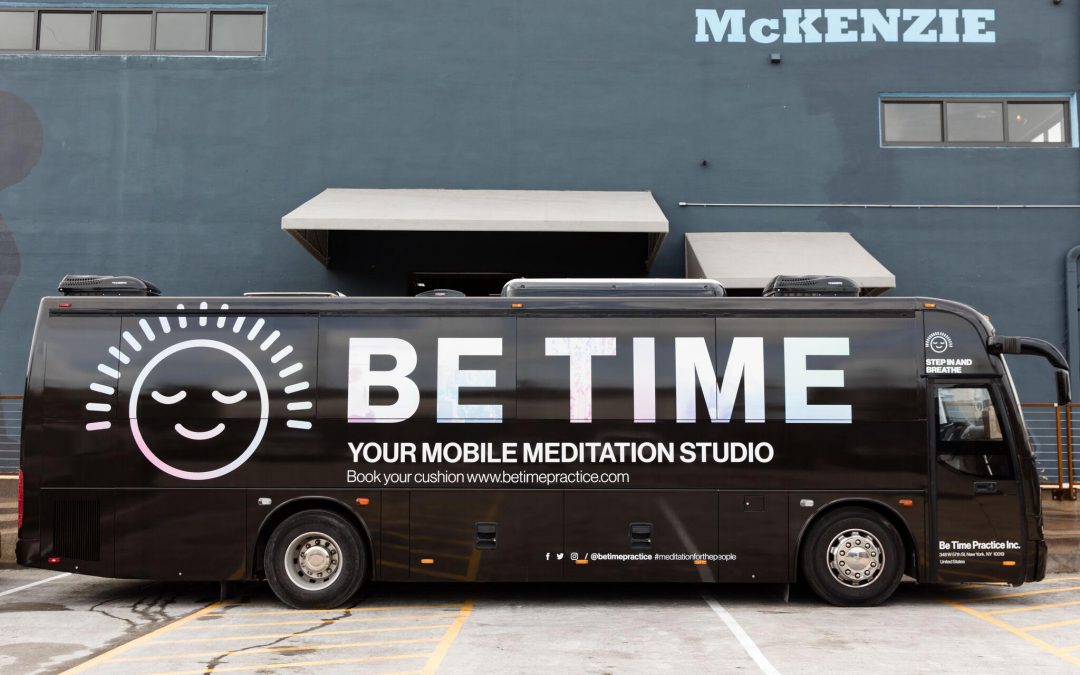 Be Time, Me Time! Mobile Meditation Studio in NYC