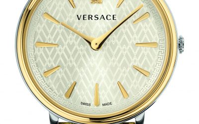 Versace Go Bold with Their New V-Circle Tribute Edition Watch Collection