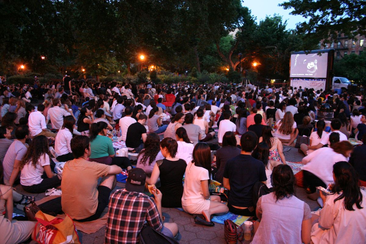 French Films in Tompkins Square Park, from Films on the Green