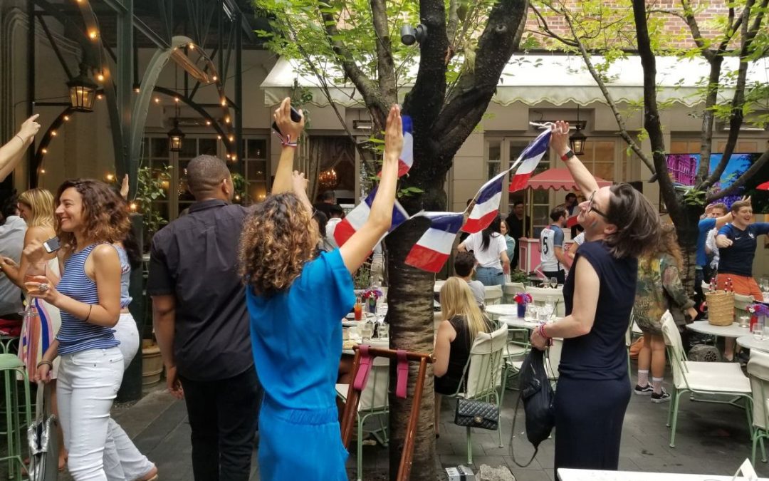 The World Cup Brings French Pride to Soho