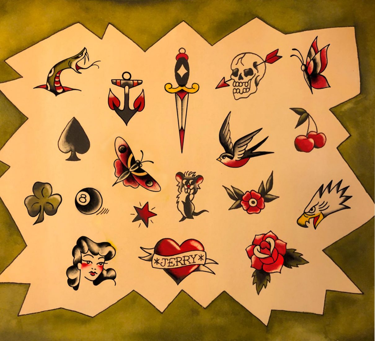 Get a “Sailor Jerry” Tattoo at Daredevil Tattoo Museum on January 14