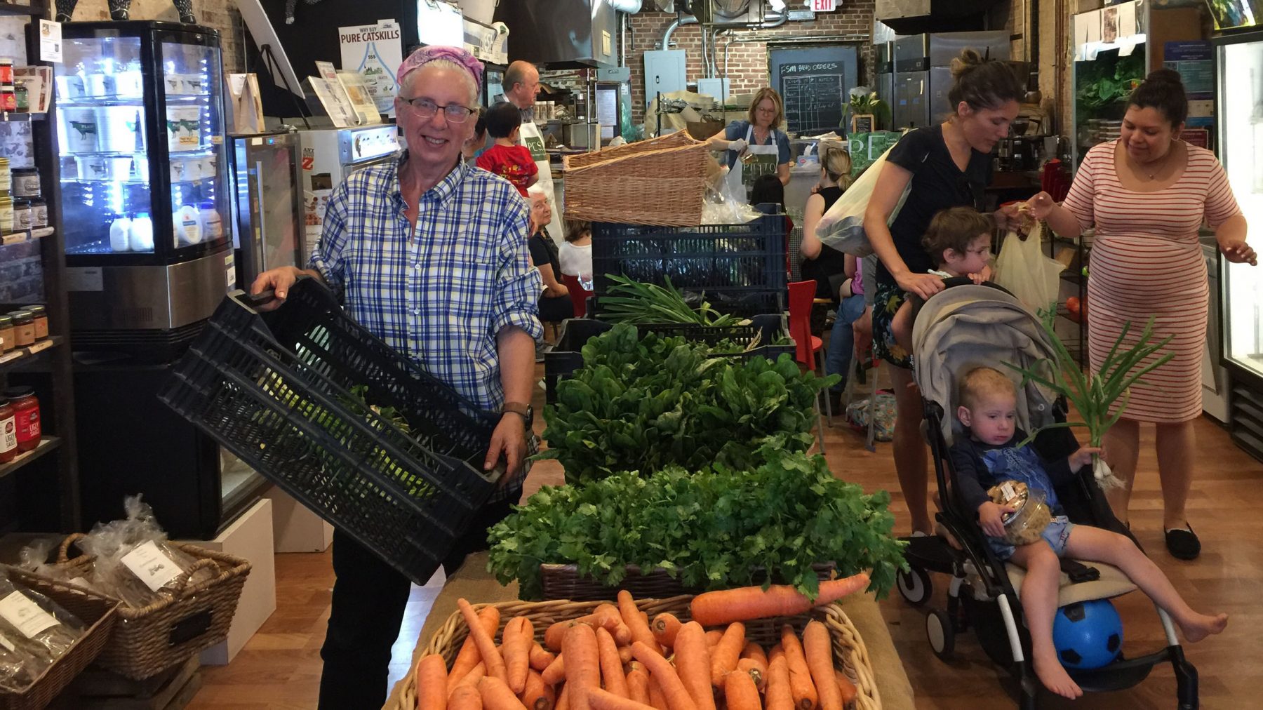 Winter Farm Share and cooking class at Fulton Stall Market