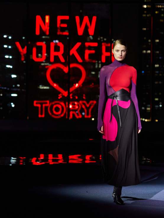 Tory Burch designs at New York Fashion Week